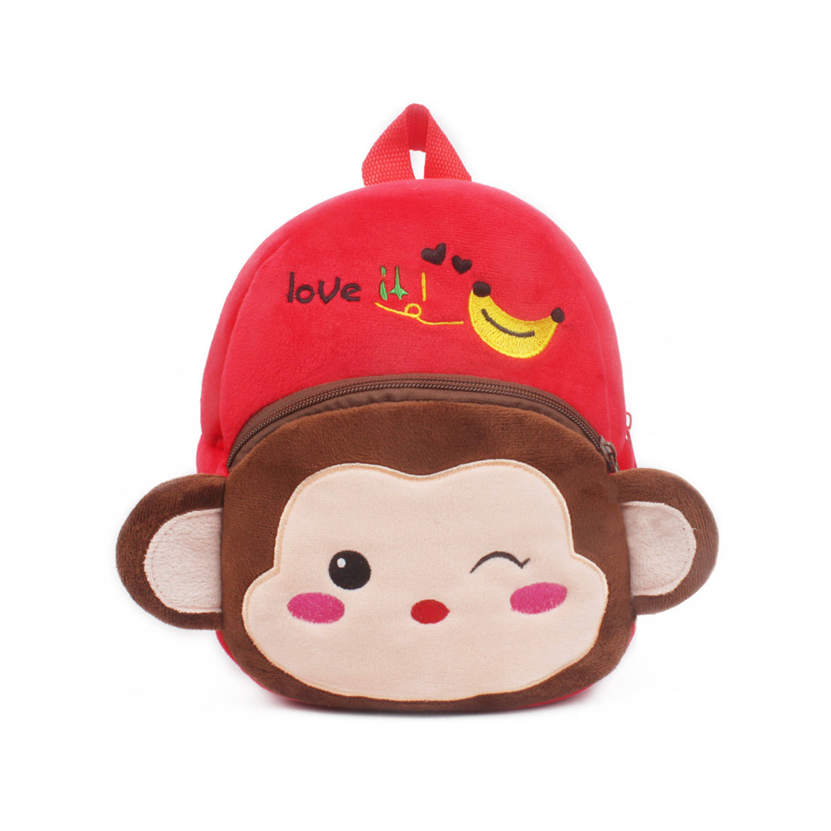 Children's Schoolbag Plush Cartoon Backpack