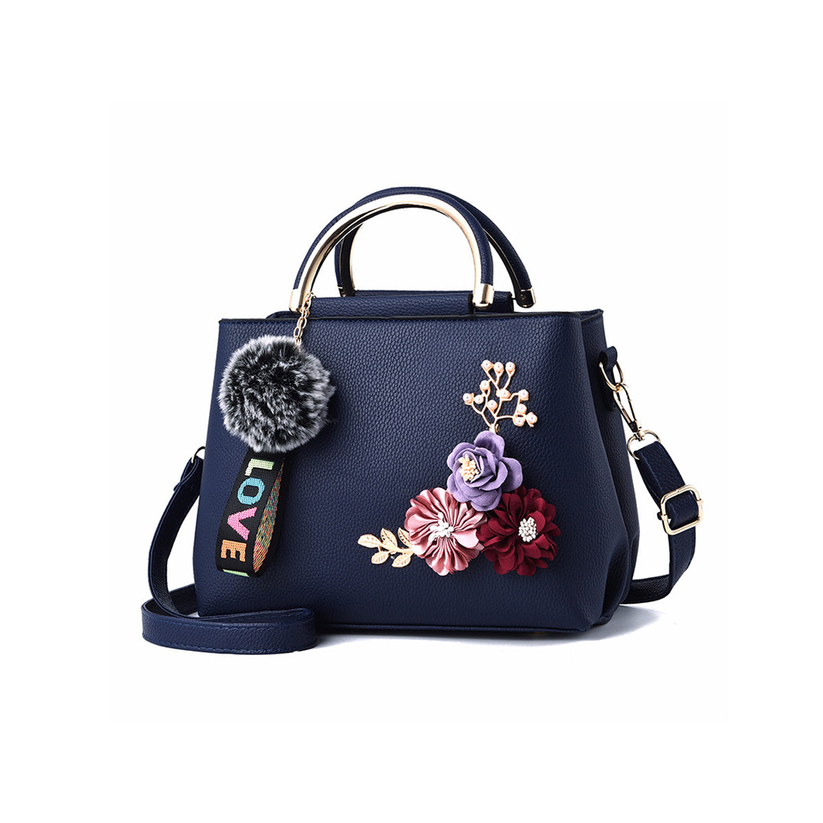 Fashion Ladies Flower Shoulder Messenger Bag