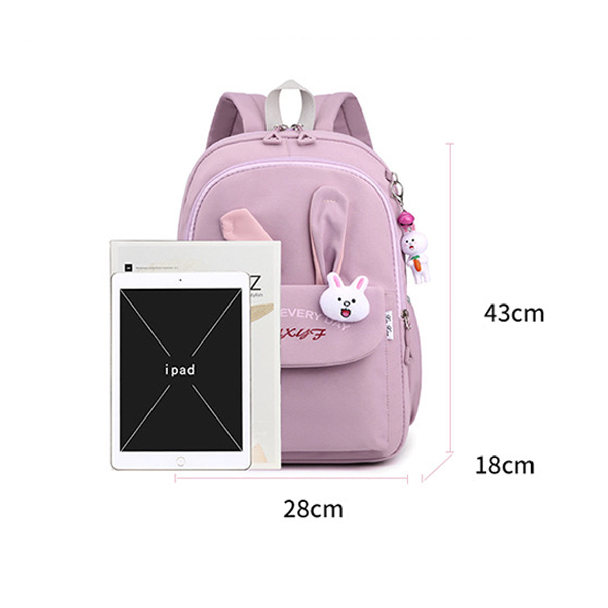 Cute Children's Lightweight School Backpack