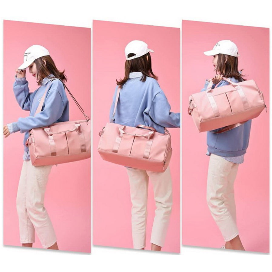 Sport Travel Duffel Bag With Secret Compartment