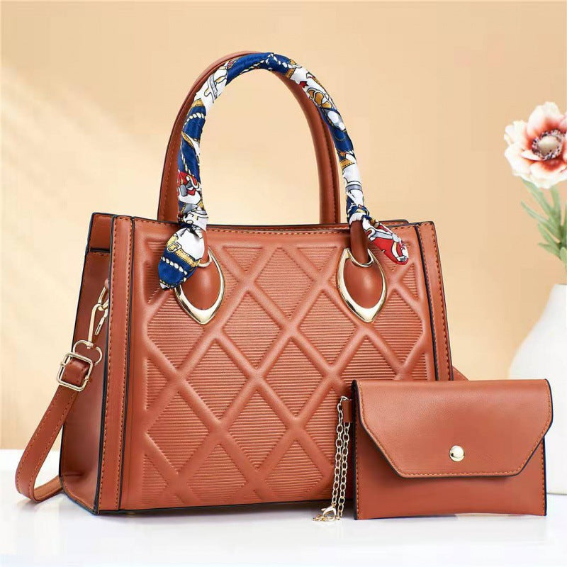 New Handbag Large Capacity Shoulder Bag Hand Messenger Bag