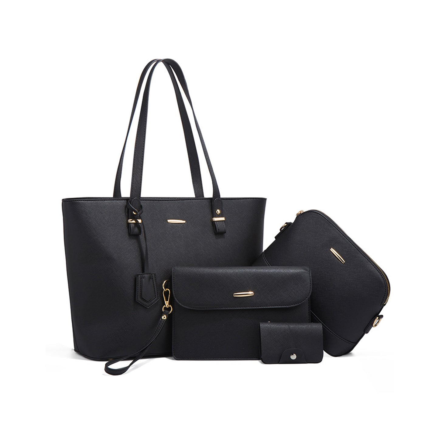 4pcs Fashion Shoulder Handbags Wallet Tote Bag