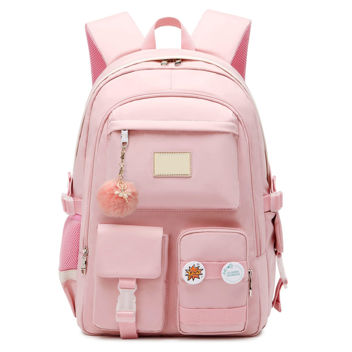 College Middle High Elementary School Backpack for Teen Girls