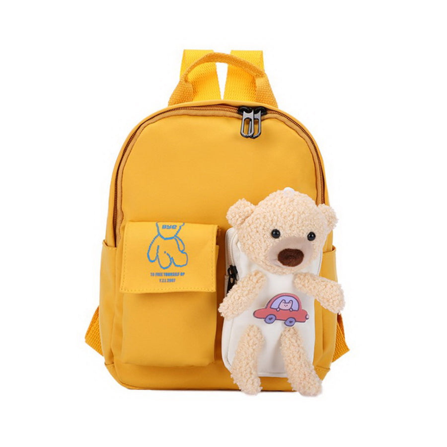 Hot Sale Yellow Kids School Backpacks