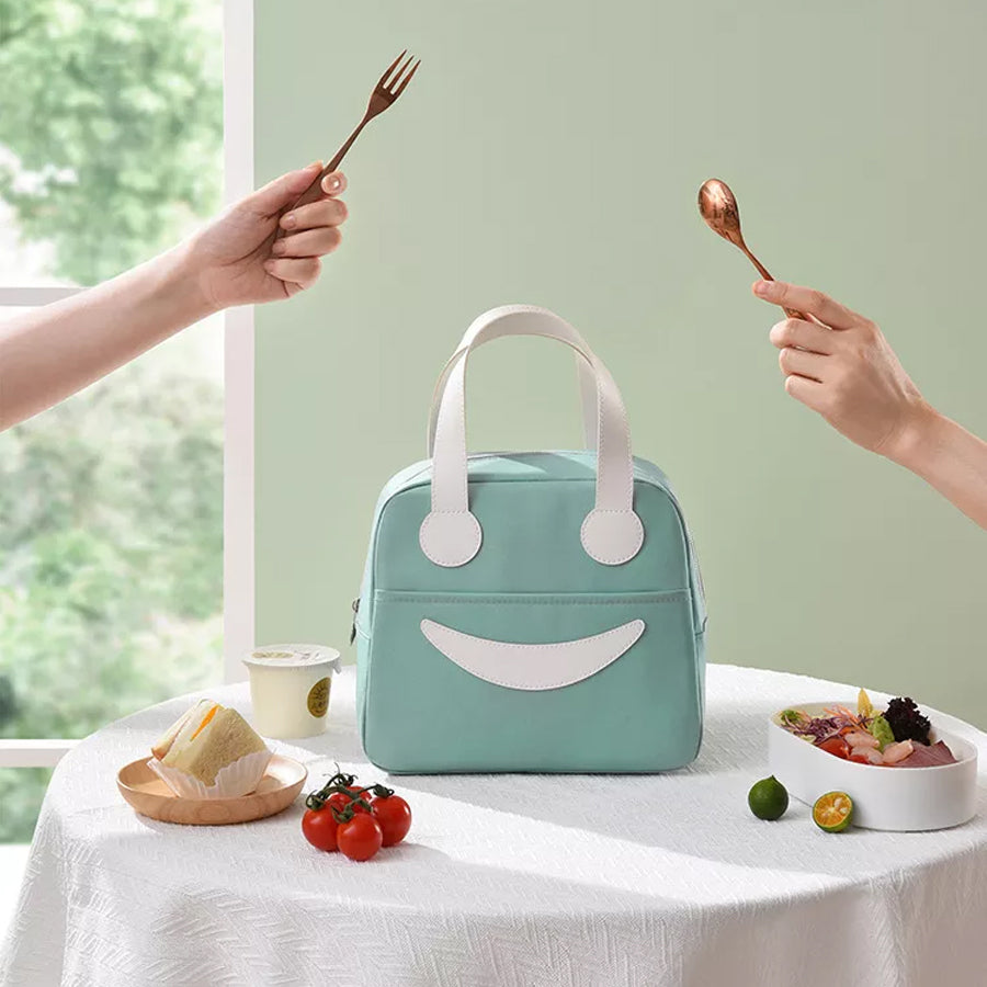 Insulated Roll Top Lunch Box Cooler Bag