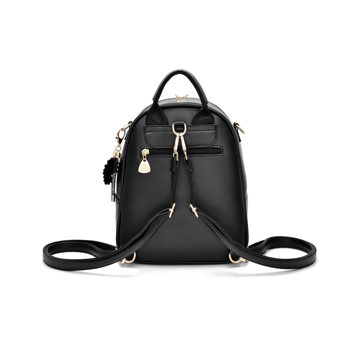 New College Style PU Leisure Travel Backpack