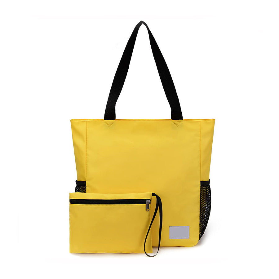 Fashion Full Printing Polyester Beach Tote Bag