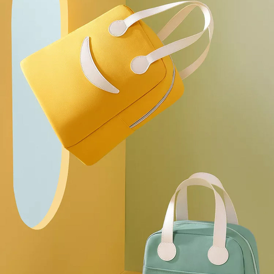 Insulated Roll Top Lunch Box Cooler Bag