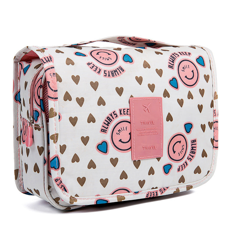 Water-resistant Custom Makeup Hanging Cosmetic Bag