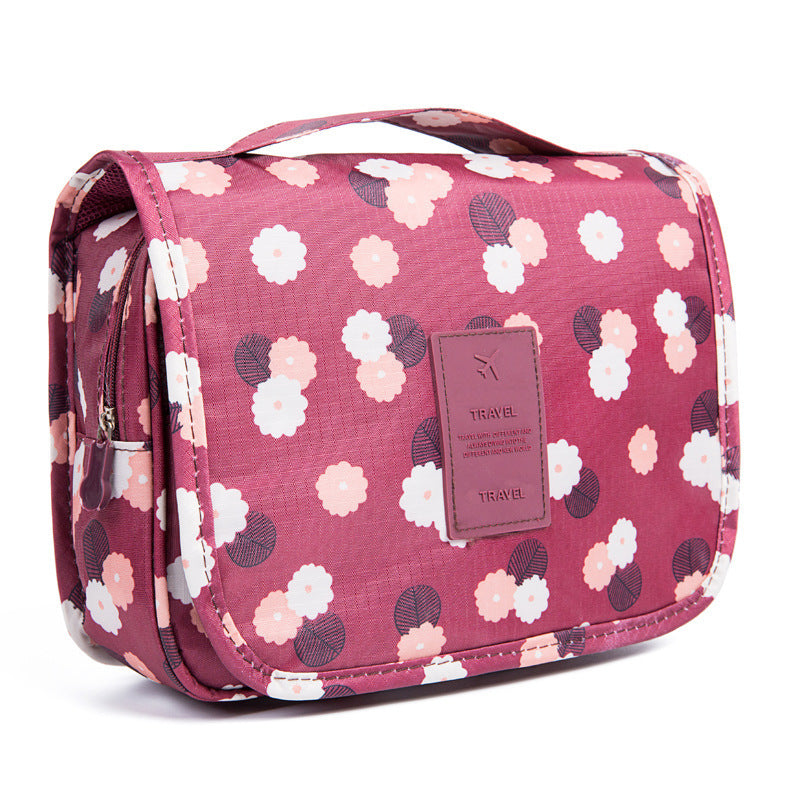 Water-resistant Custom Makeup Hanging Cosmetic Bag