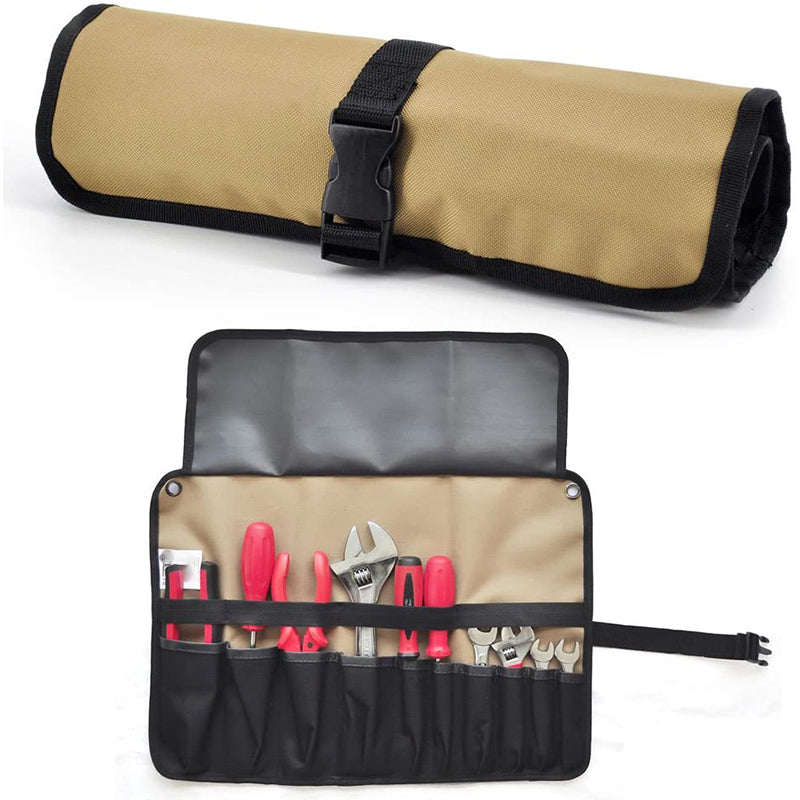 Roll Tool Pouch Hanging Bag Multi Pockets Organizer