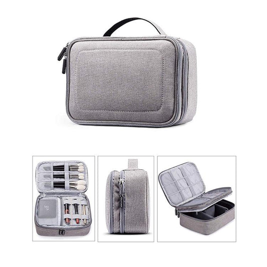 Waterproof cosmetic travel organizer accessories make up bag