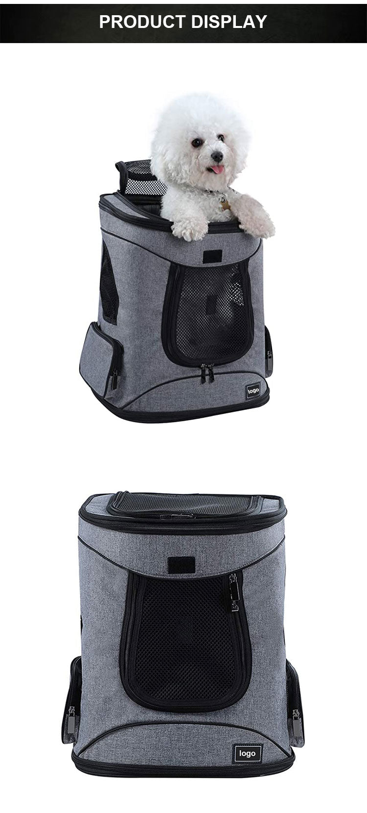 High Quality Foldable Small Pet Carrier Backpack