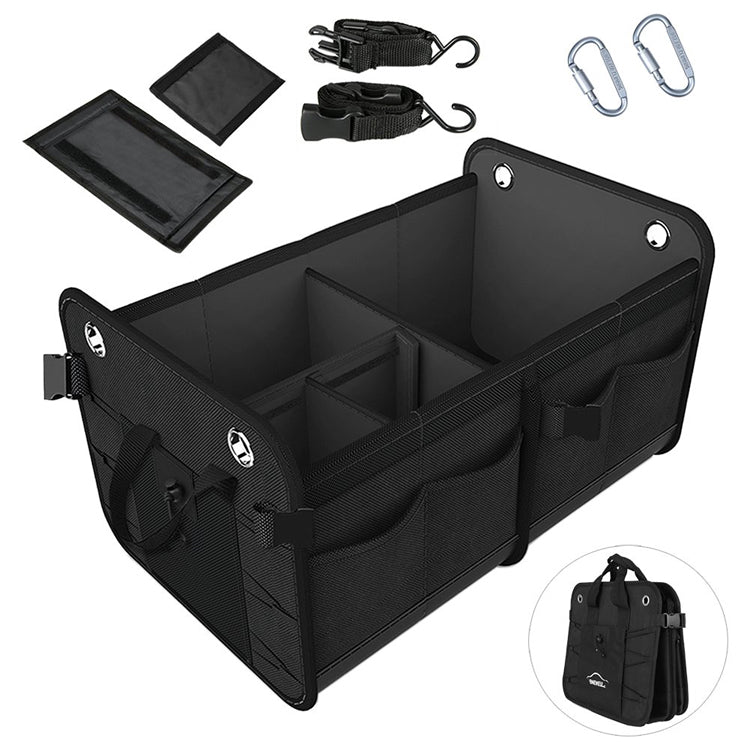 Portable Car Trunk Organizer Durable Collapsible Storage Bag