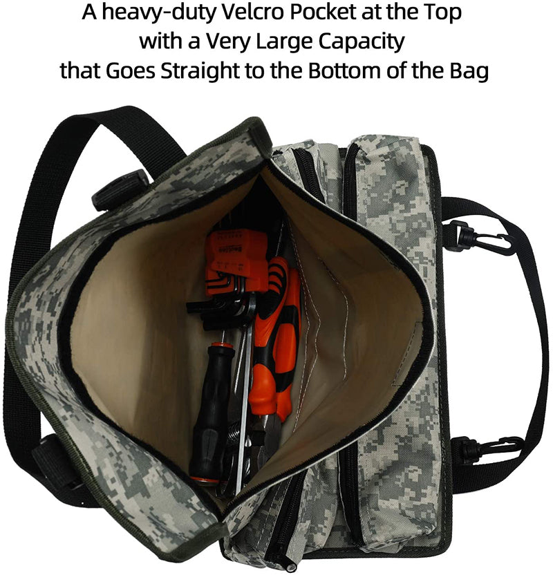 Camouflage Emergency Repair Kit Tool Organizer Tote