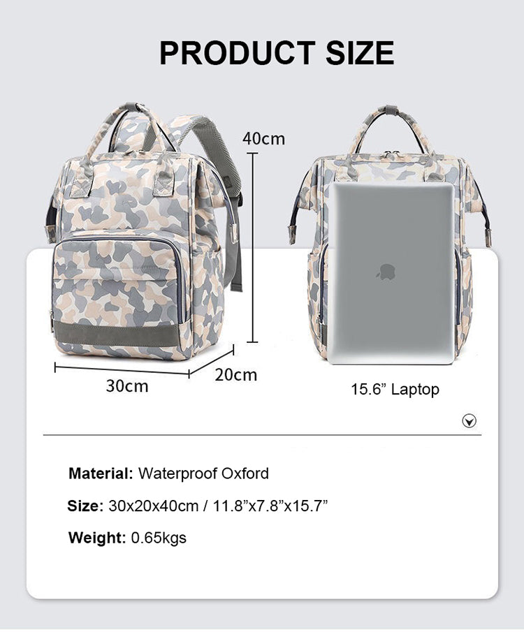 Baby Diaper Waterproof Travel Nappy Pocket Backpack
