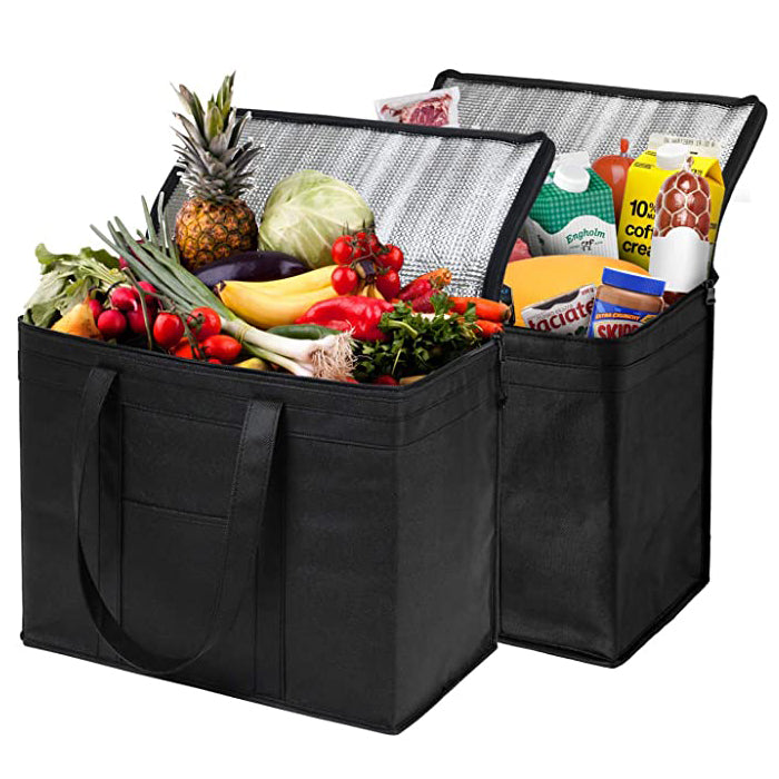 Washable Foldable Large Insulated Grocery Bag