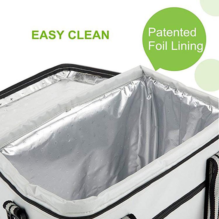 Recycled promotional ice bag picnic lunch bag
