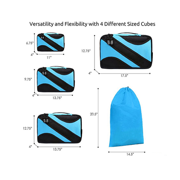 Portable Travel Luggage Compression Organizer Bags