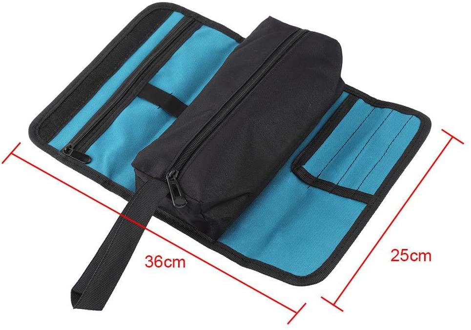 Multifunction Roll up Repair Kits Tool Organizer Bag