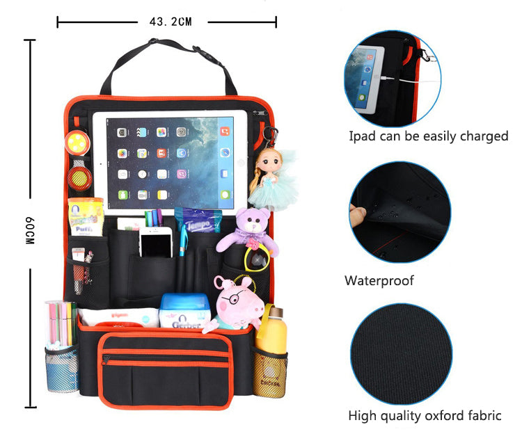 Hanging Backseat Car Storage Organizer Bag