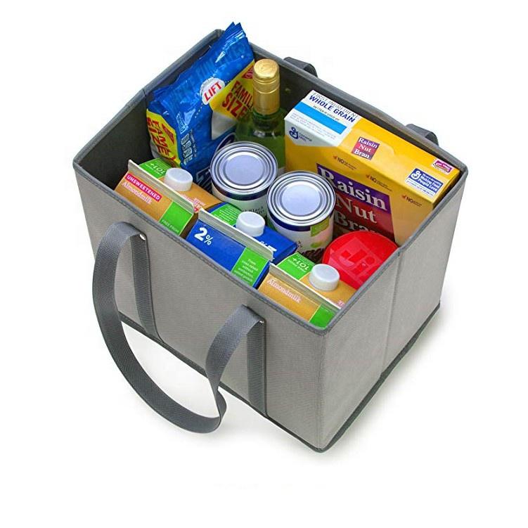 Collapsible Eco-friendly 3 Pack Reusable Shopping Bags
