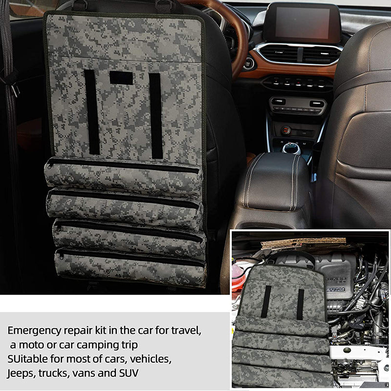 Camouflage Emergency Repair Kit Tool Organizer Tote