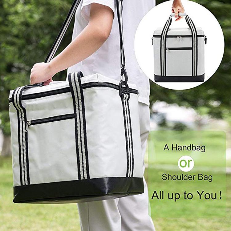 Recycled promotional ice bag picnic lunch bag