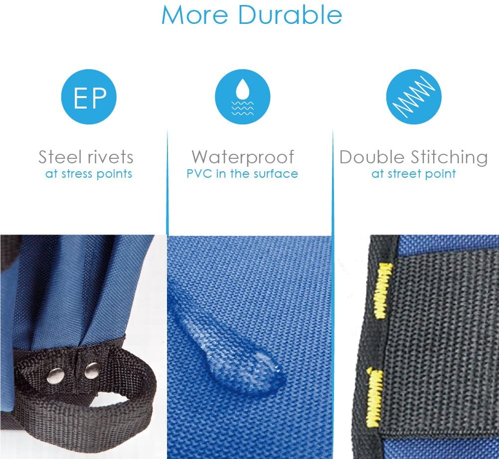 7-Pockets Small Electrical Maintenance Tool Pouch Bag