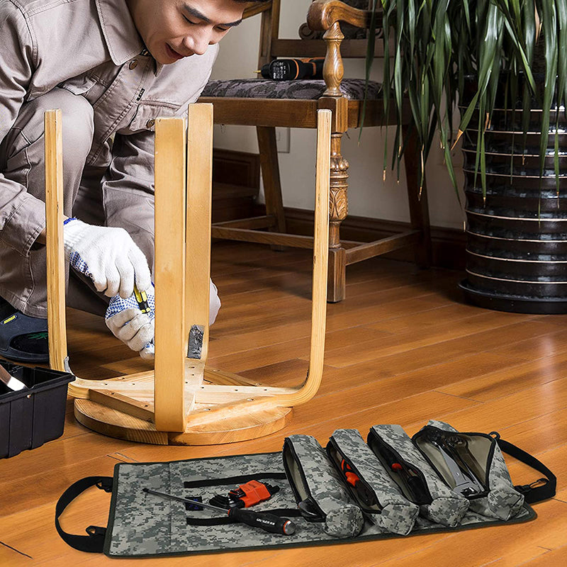 Camouflage Emergency Repair Kit Tool Organizer Tote