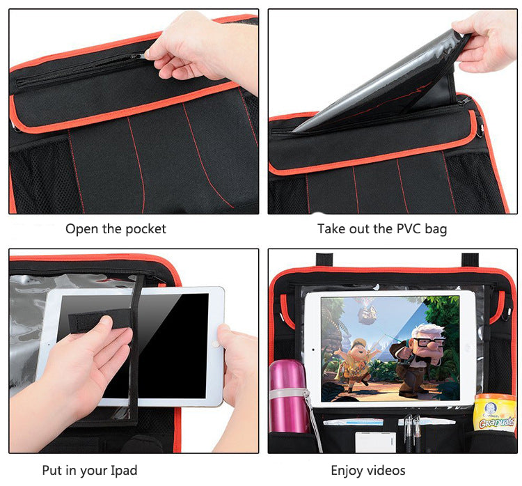 Hanging Backseat Car Storage Organizer Bag