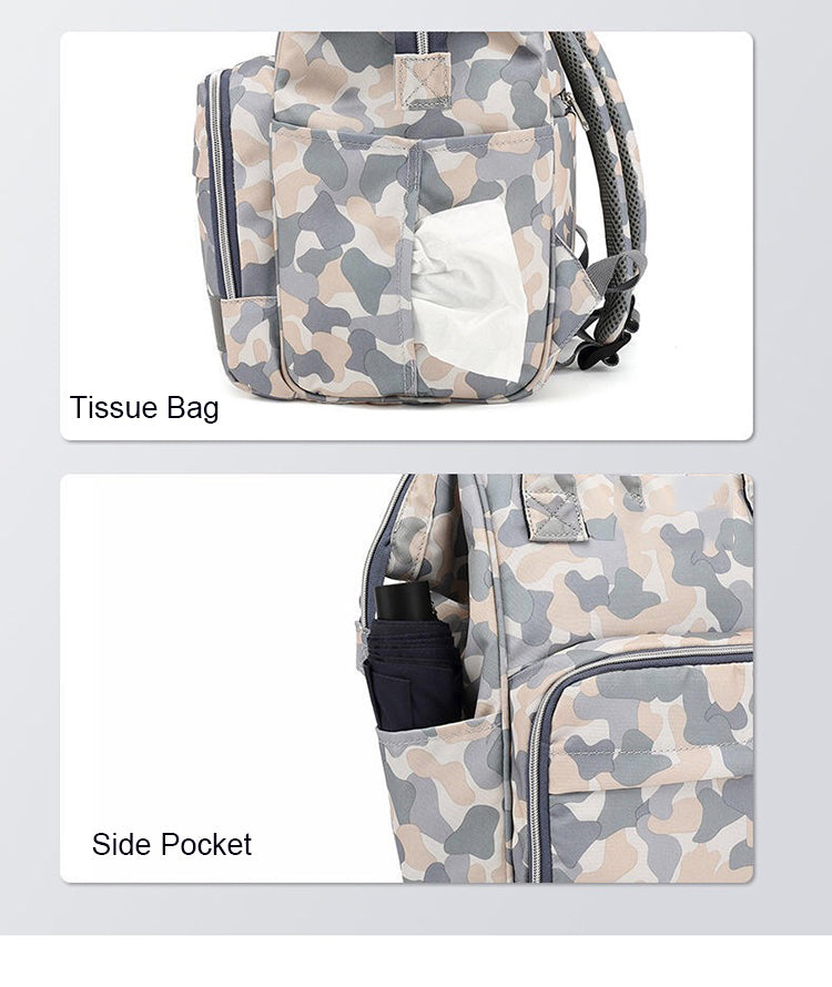 Baby Diaper Waterproof Travel Nappy Pocket Backpack