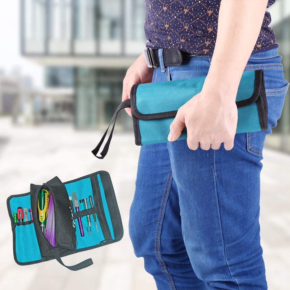Multifunction Roll up Repair Kits Tool Organizer Bag