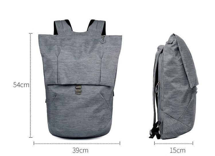 Anti Theft Waterproof Travelling Casual Roll Top Backpack