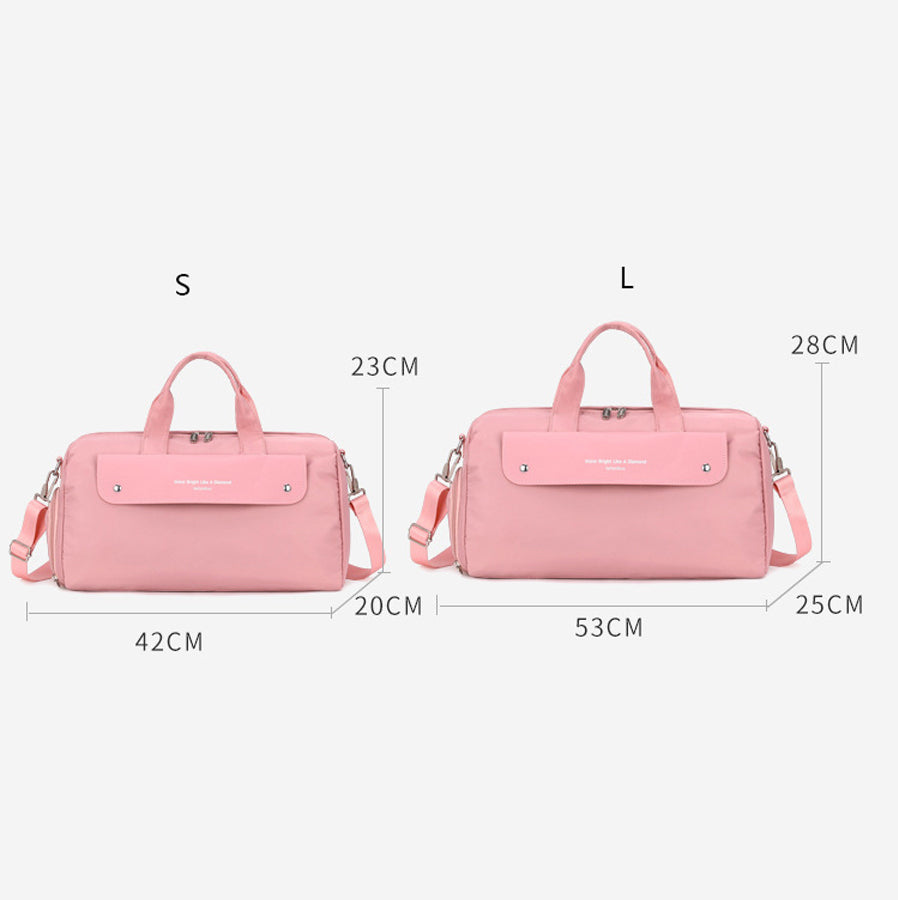 Waterproof Duffle Bags Gym With Shoes Compartment