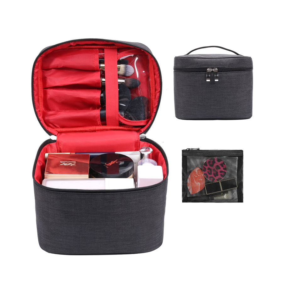 Makeup Bag with Inner Pouch Cosmetic Bag
