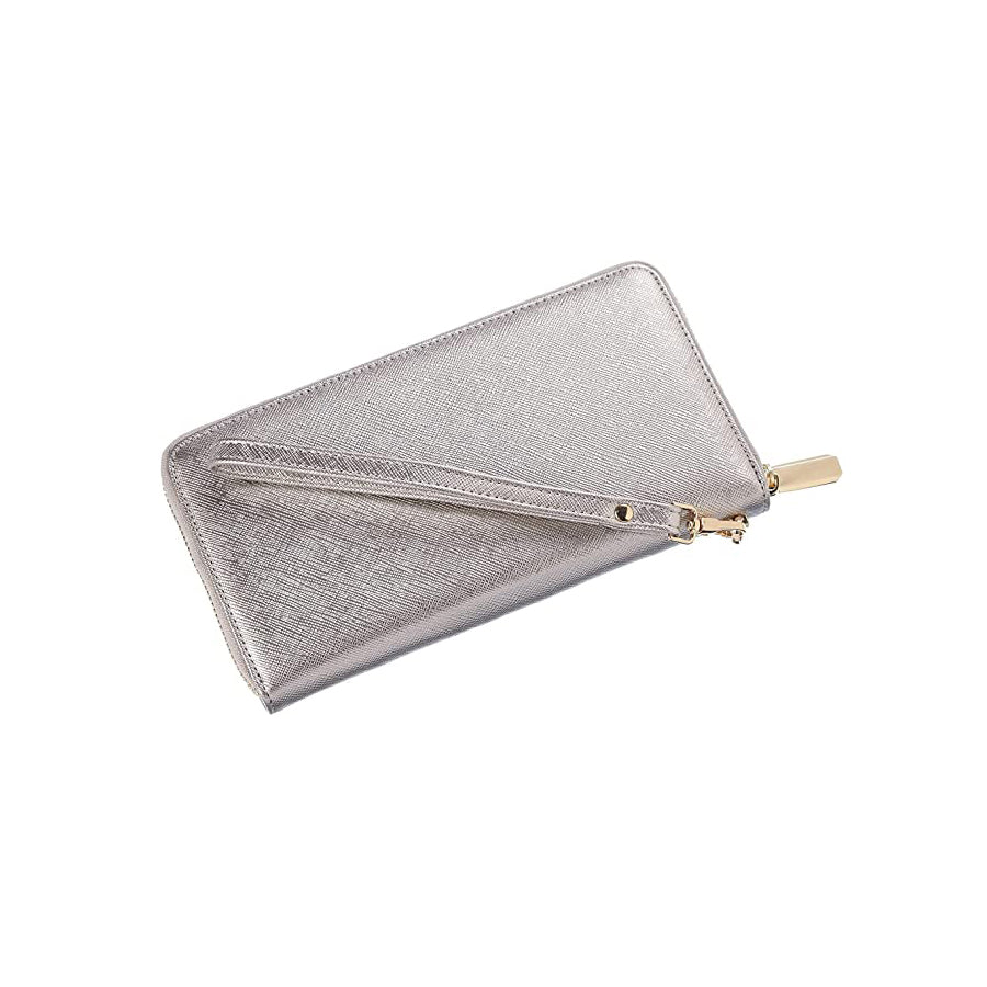 Promotional RFID blocking PU Leather Clutch Wallet
