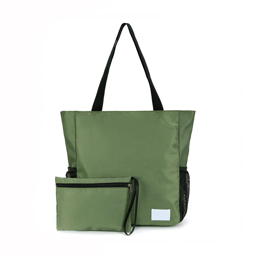 Fashion Full Printing Polyester Beach Tote Bag