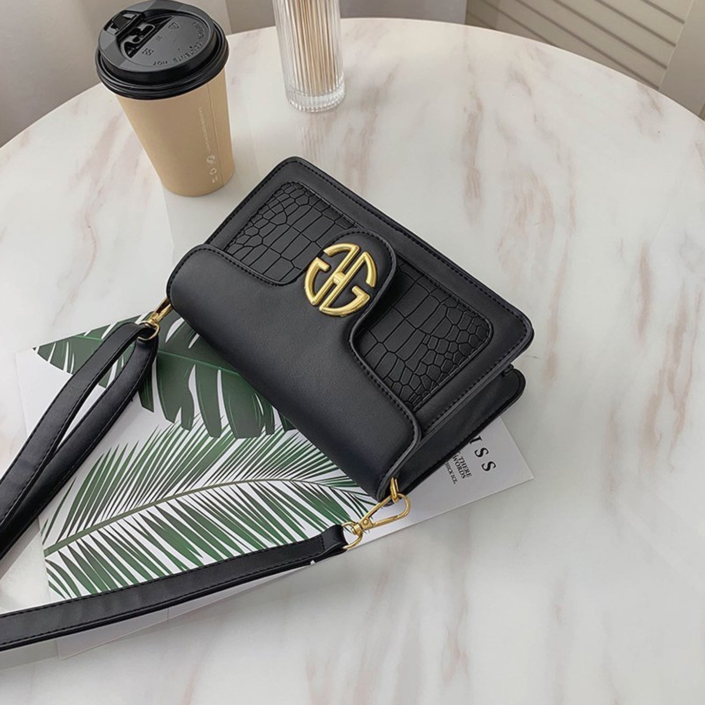 New Versatile Shoulder Bag PU Messenger Bag