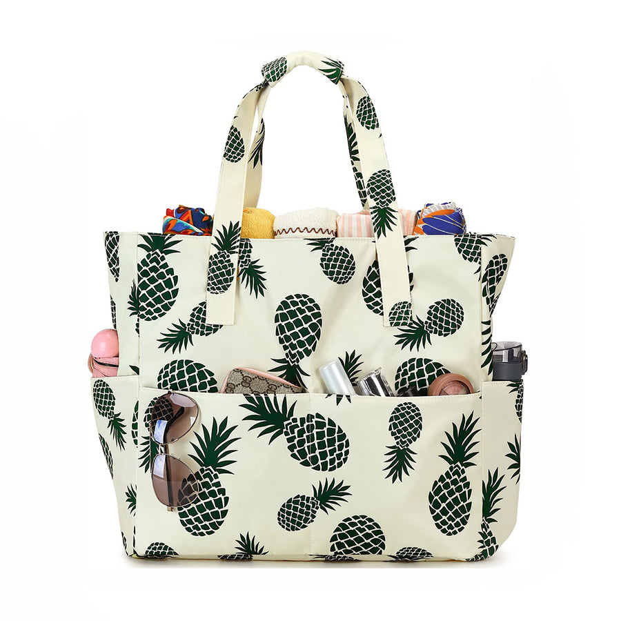 Functional Fashion Pineapple Printing Shoulder Handbag
