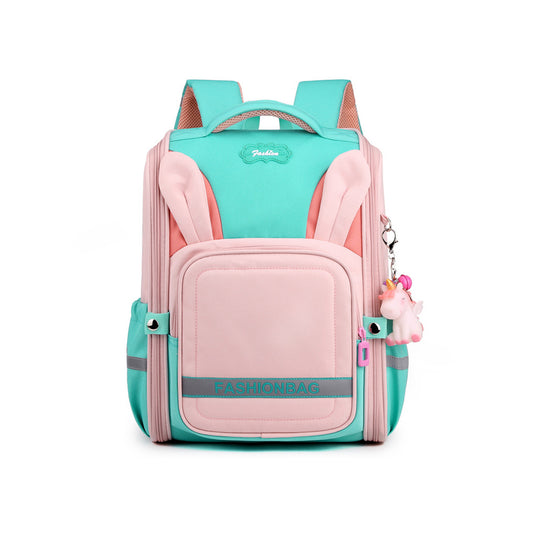 Multicolor Cute Ridge Protector Backpack for Children