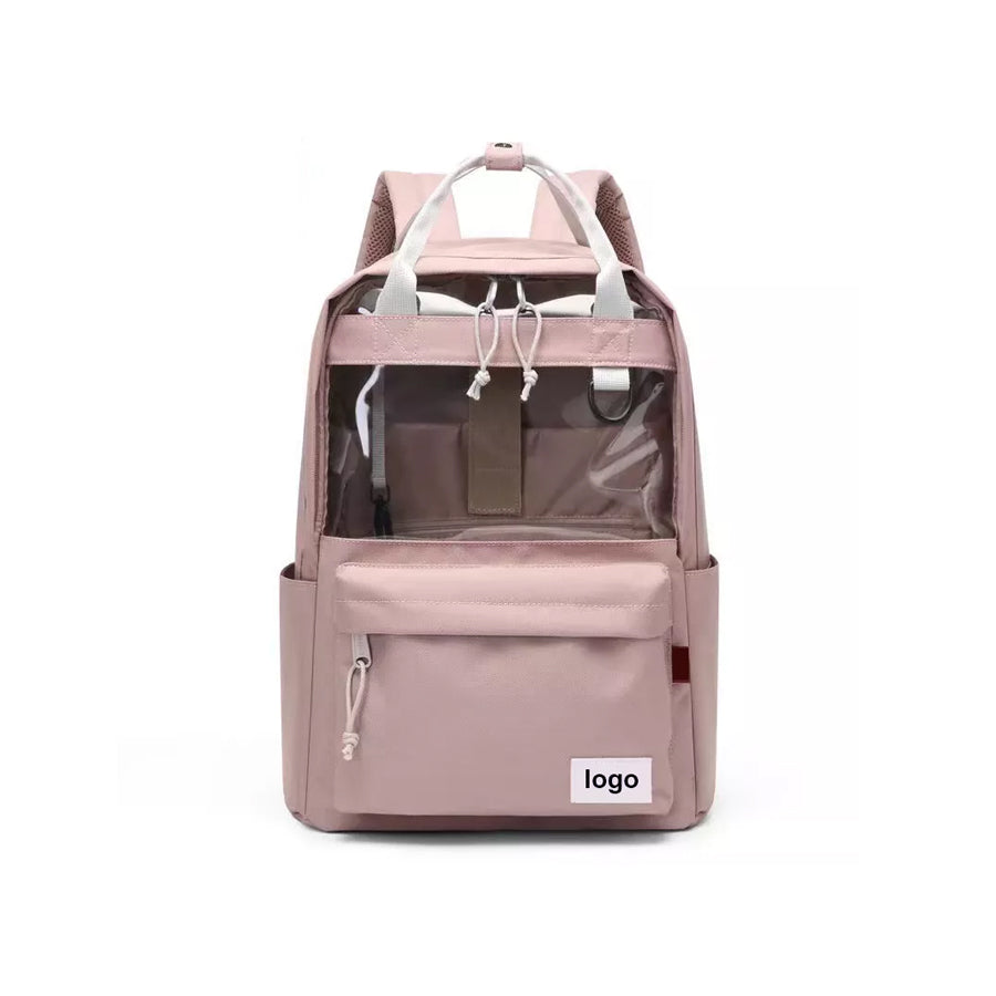 Transparent Clear PVC Backpack For School College