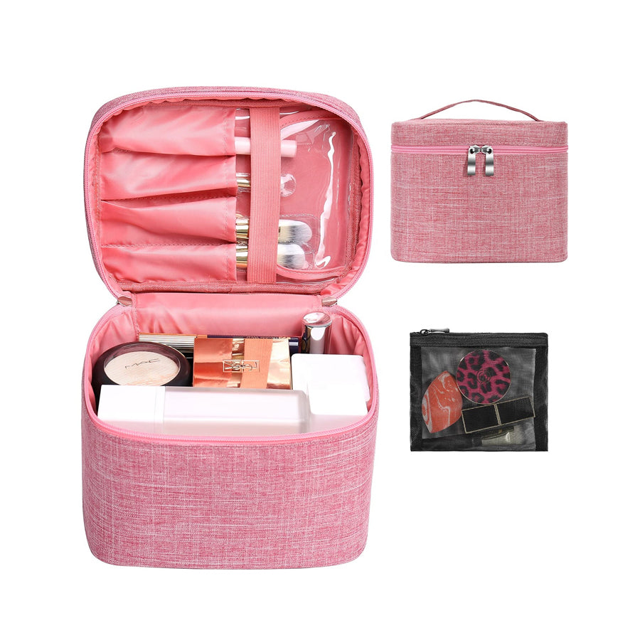 Makeup Bag with Inner Pouch Cosmetic Bag
