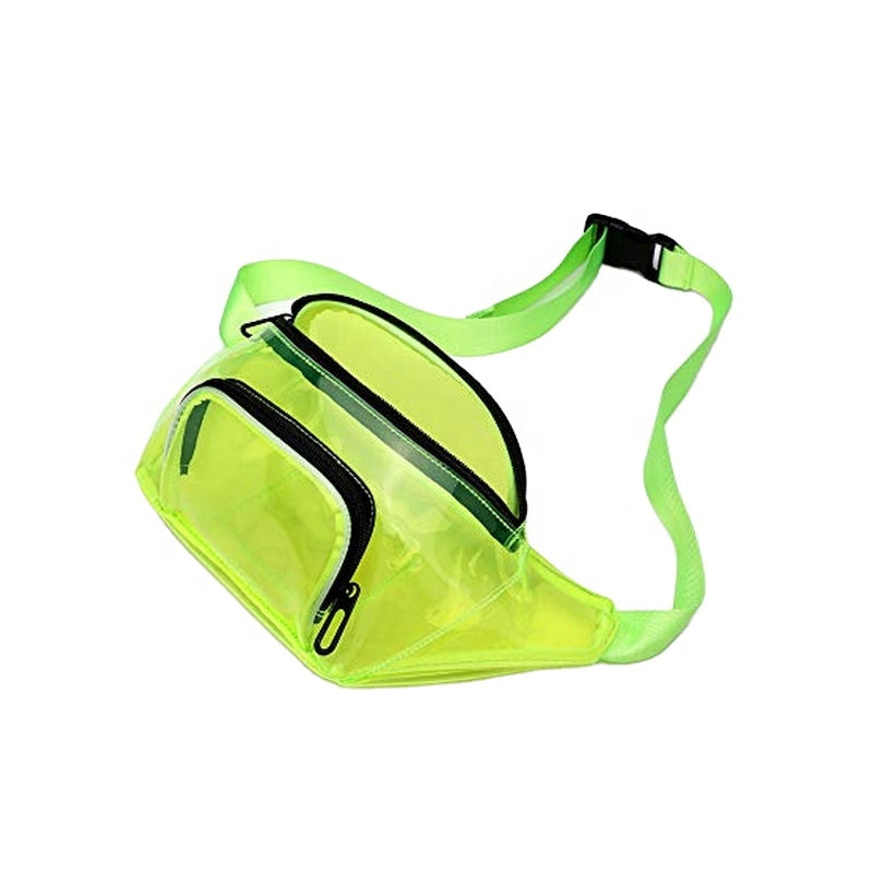 Holographic Clear PVC Laser Crossbody Chest Fanny Packs