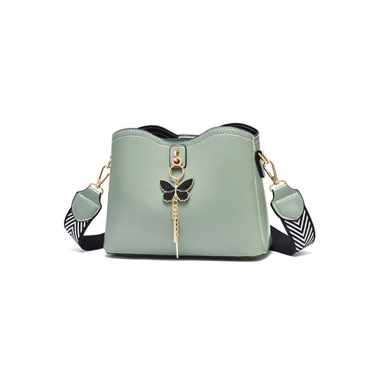 New Fashion Wide Strap Bow Bag