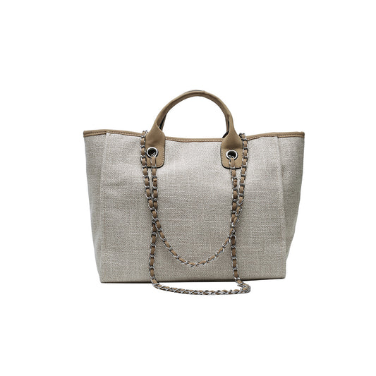 Large Capacity Hand-held One-shoulder Cross-Chain Tote Bag