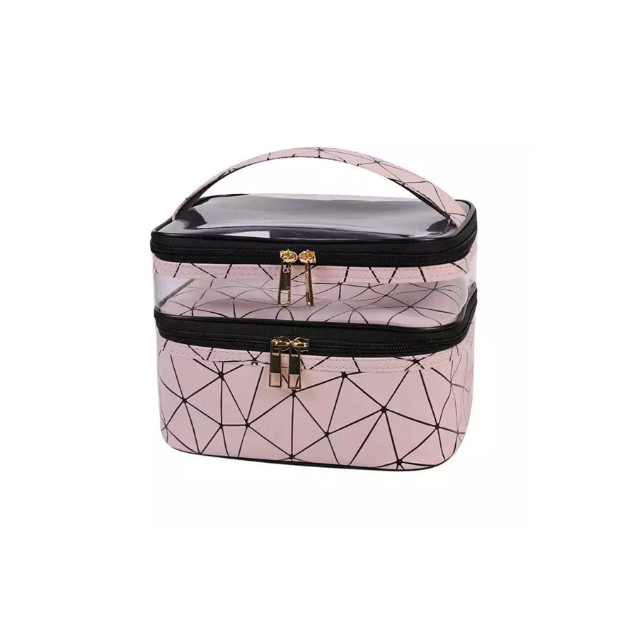 Zippered Cosmetic Travel Makeup Carrying Compliant Bag