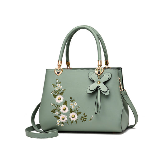 New Fashion Embroidered Large Capacity Diagonal Shoulder Bag