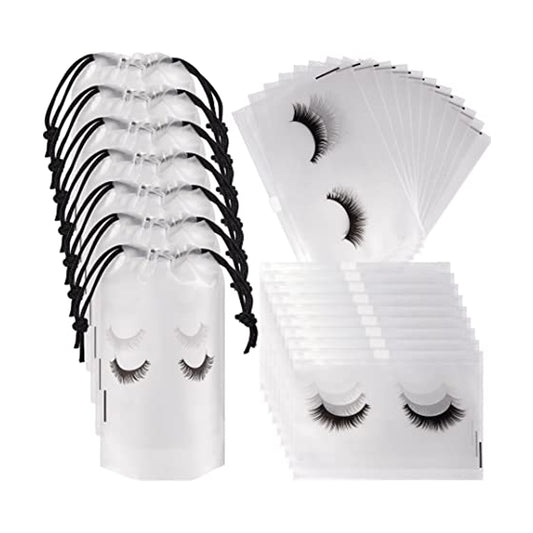 100 PCS Lash Aftercare Bags Lash Bags