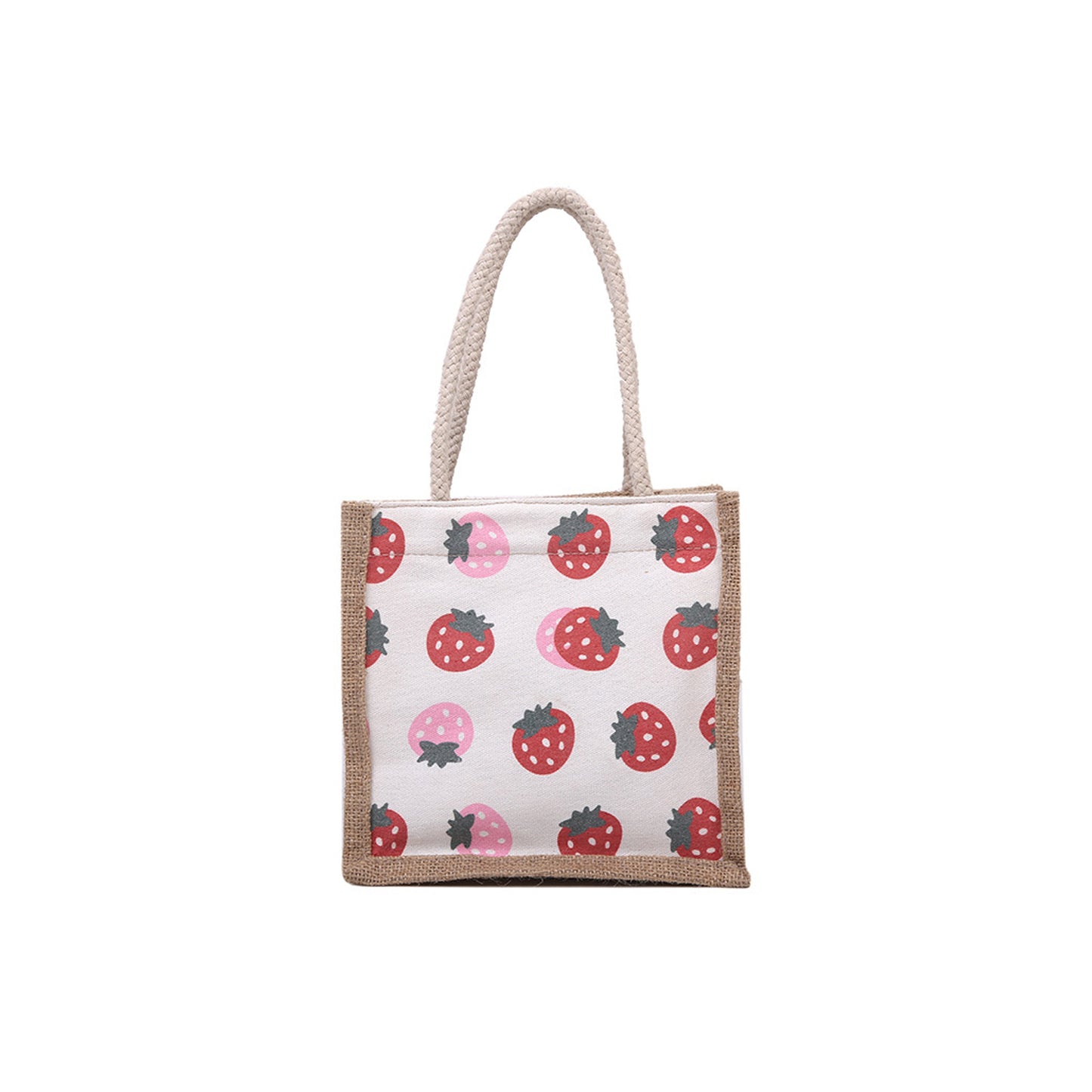 Linen Handbag Trend Cute Cartoon Tote Bag